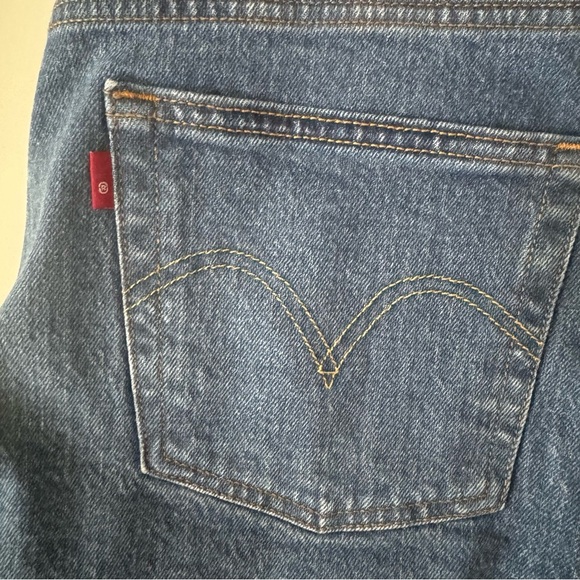 Levi’s 501 Cut Off Denim Jeans Button Fly Shorts Women’s size 29 - Picture 6 of 11